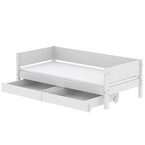 2 cajones cama 90x200cm WHITE Flexa blanco