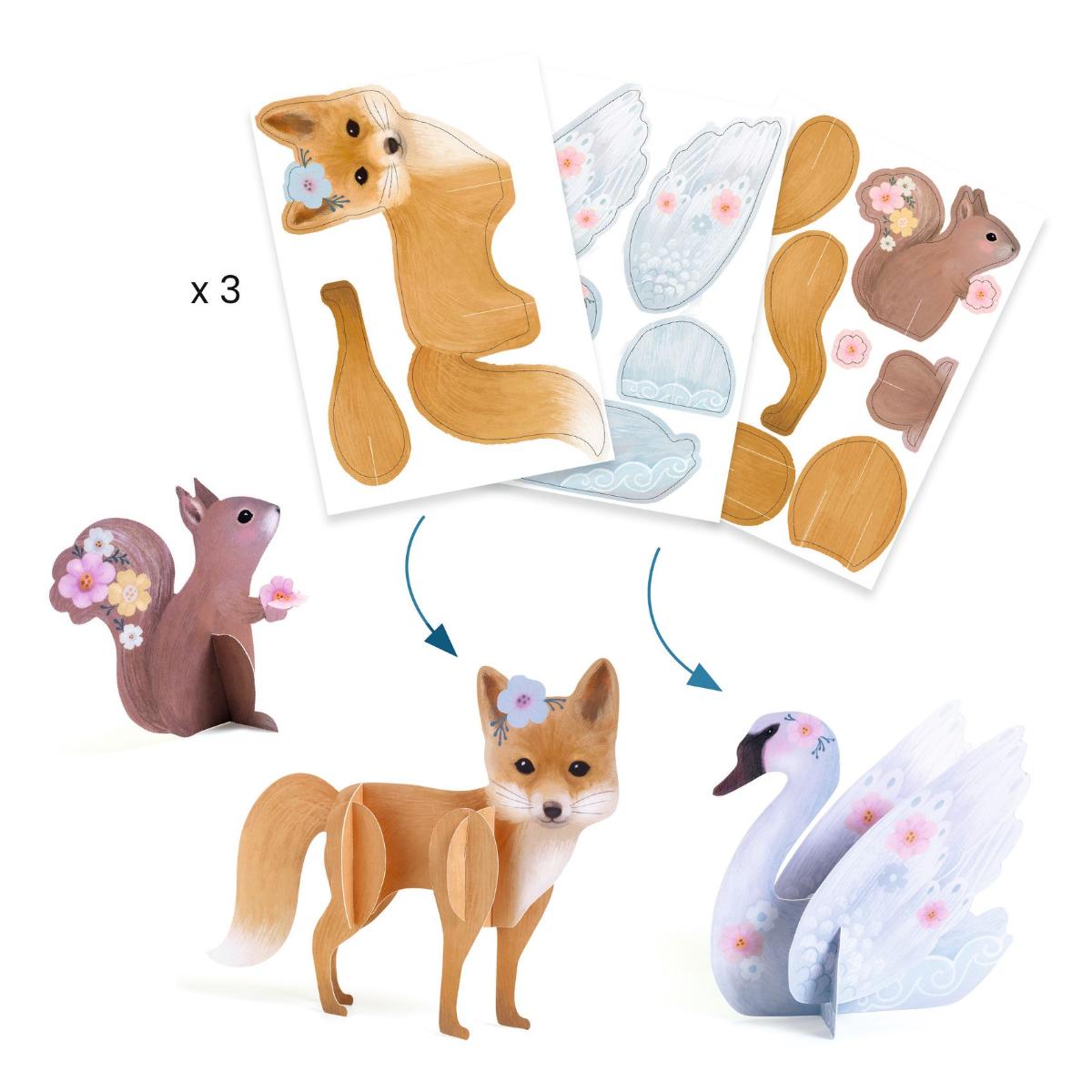 Actividades creativas FLUFFY BOX Djeco