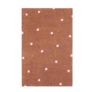 Alfombra 100x150cm MINI DOT Lorena Canals chestnut