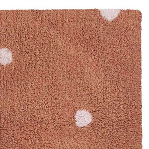 Alfombra 100x150cm MINI DOT Lorena Canals chestnut