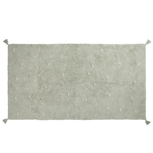 Alfombra 100x180cm ESSENCE Lifetime dots blue sage