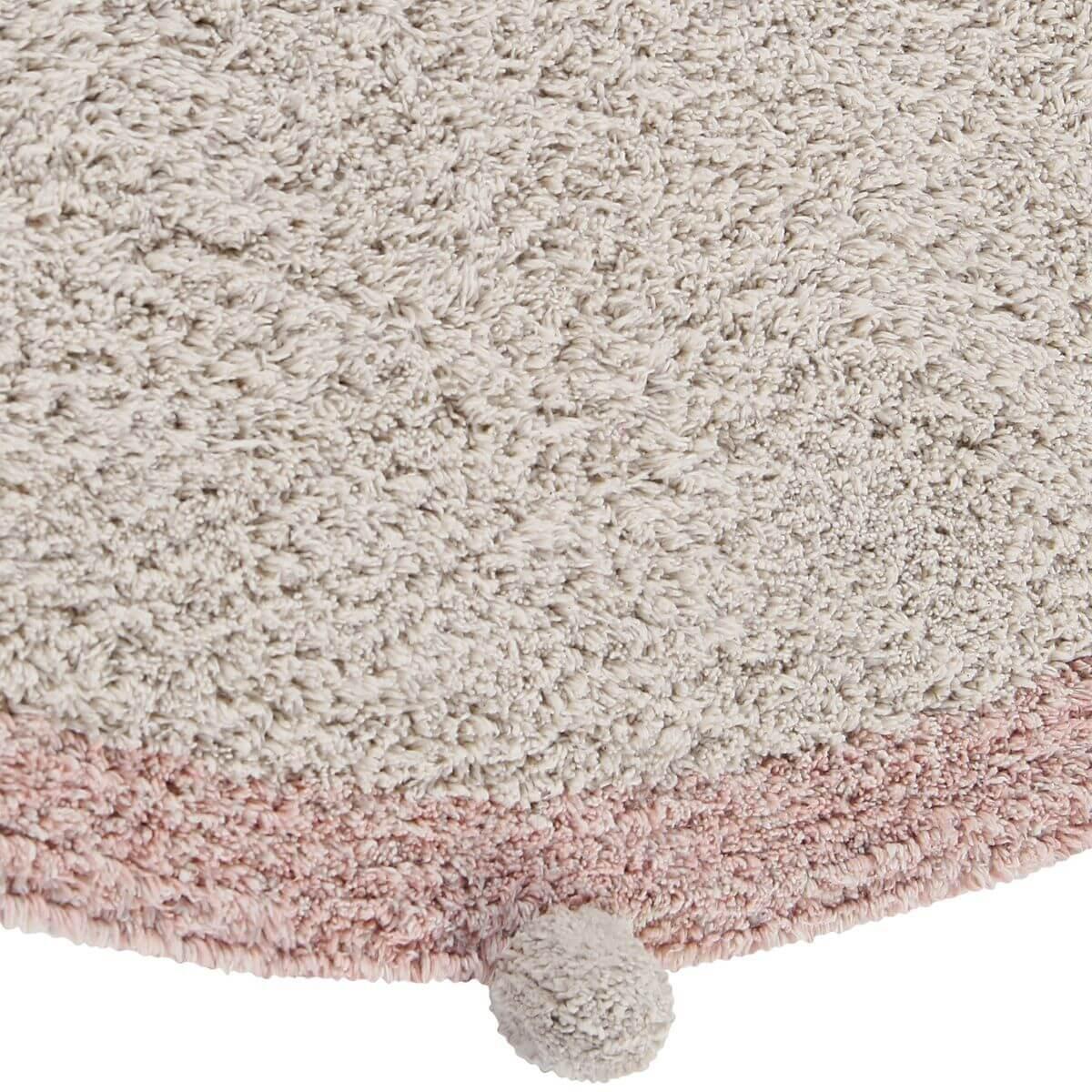 Alfombra 120cm BUBBLY Lorena Canals natural-Vintage nude