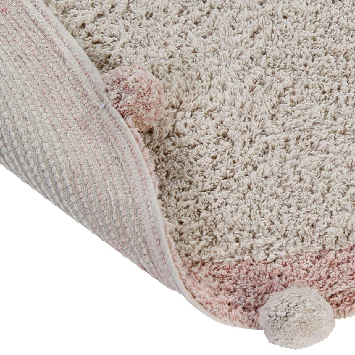 Alfombra 120cm BUBBLY Lorena Canals natural-Vintage nude