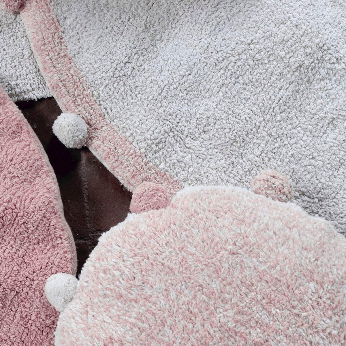 Alfombra 120cm BUBBLY Lorena Canals natural-Vintage nude
