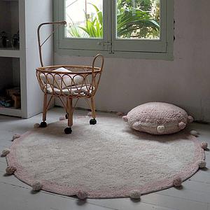 Alfombra 120cm BUBBLY Lorena Canals natural-Vintage nude