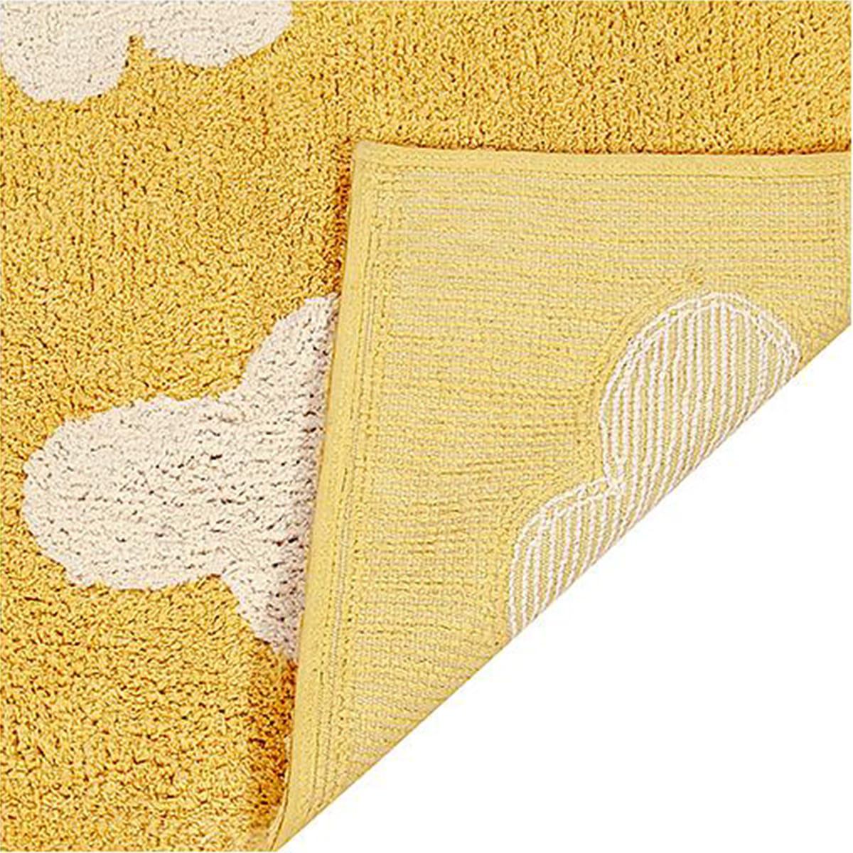Alfombra 120x160cm CLOUDS Lorena Canals mustard