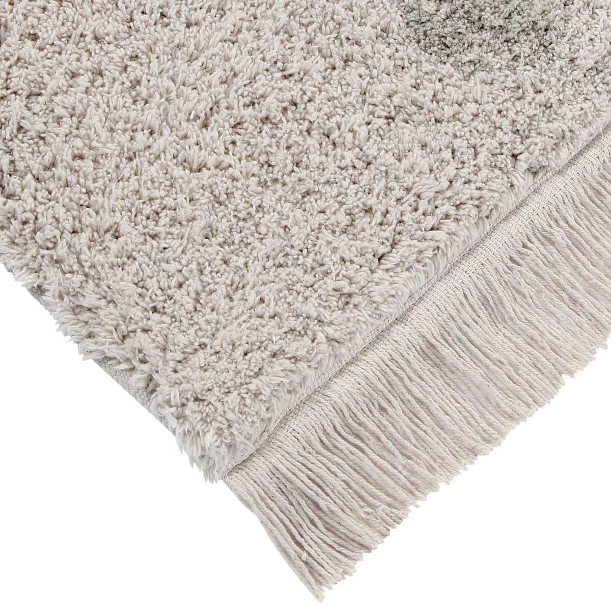 Alfombra 120x160cm HIPPY DOTS Lorena Canals natural-olive