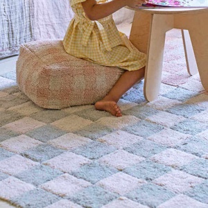 Alfombra 120x160cm KITCHEN TILES Lorena Canals blue sage