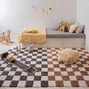 Alfombra 120x160cm KITCHEN TILES Lorena Canals dark grey