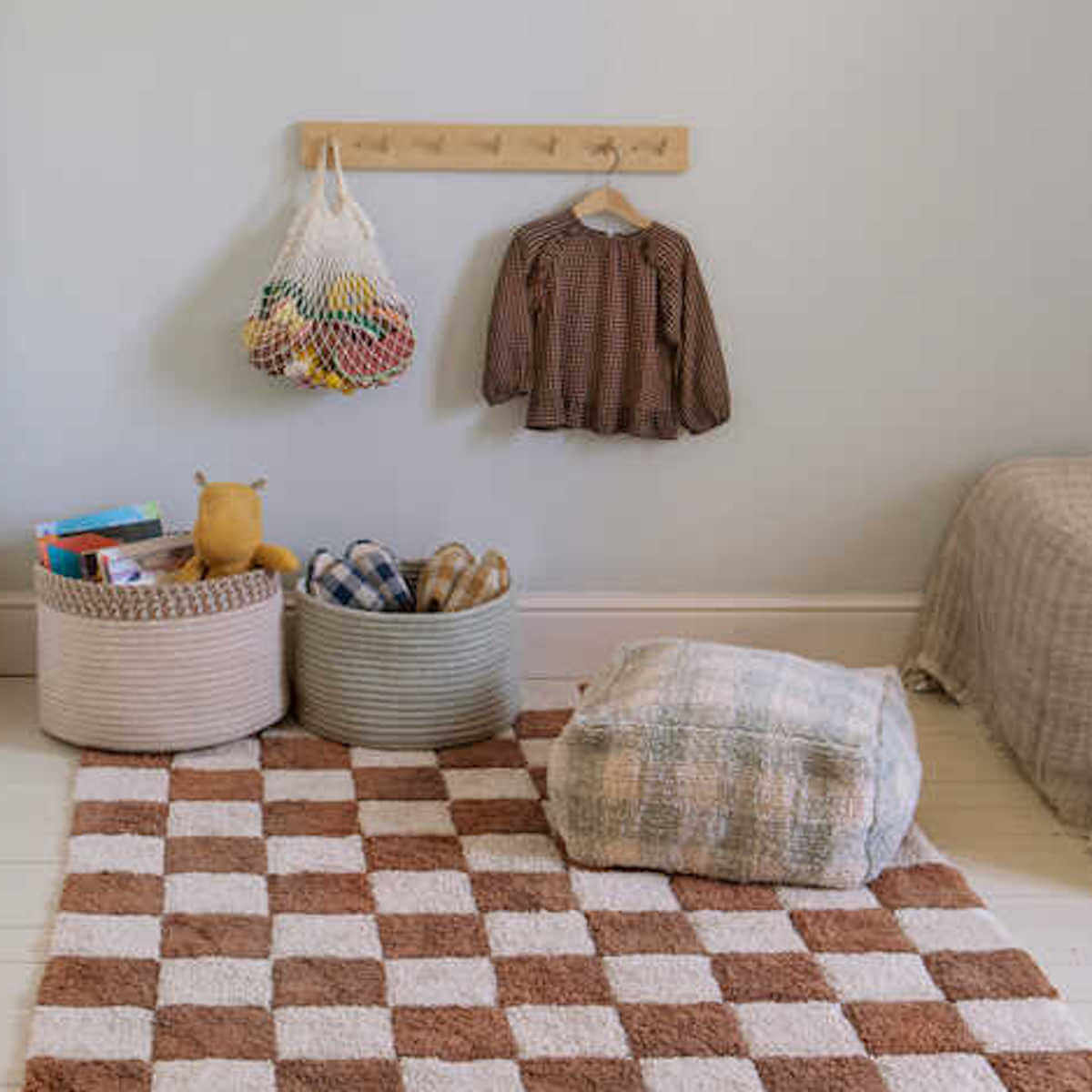 Alfombra 120x160cm KITCHEN TILES Lorena Canals toffee