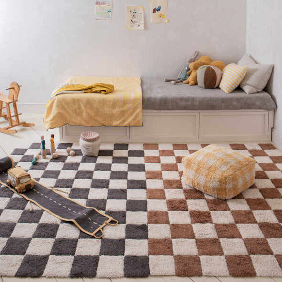 Alfombra 120x160cm KITCHEN TILES Lorena Canals toffee