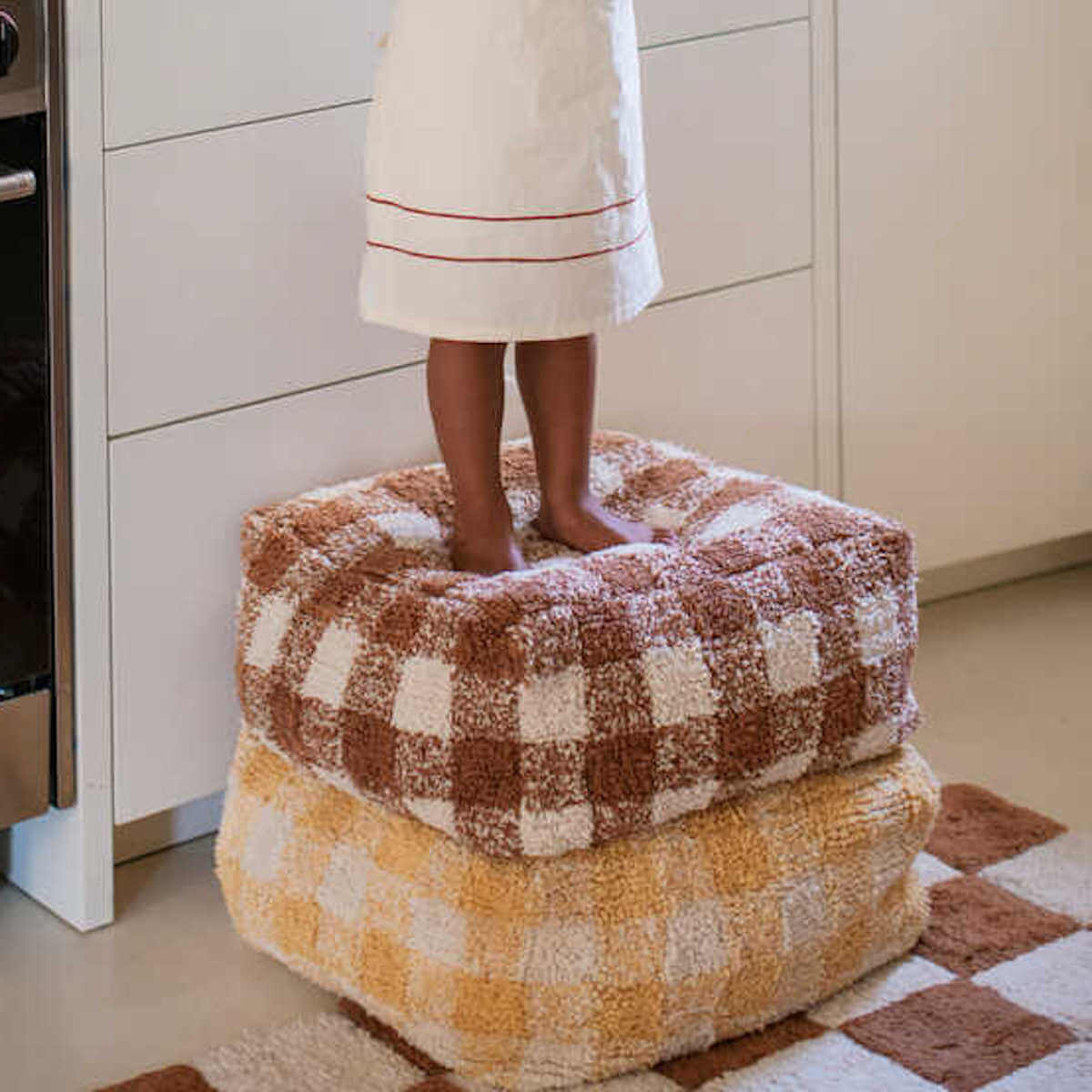 Alfombra 120x160cm KITCHEN TILES Lorena Canals toffee
