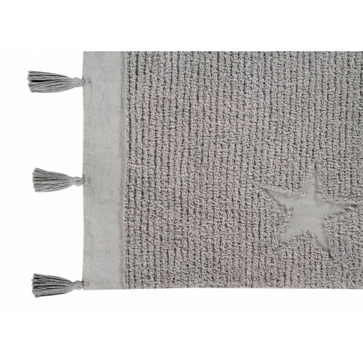 Alfombra 120X175cm HIPPY STARS Lorena Canals grey