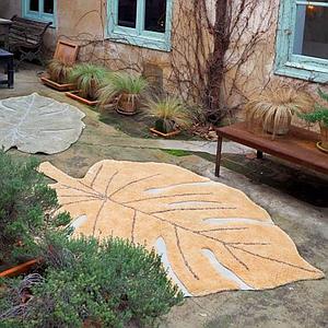 Alfombra 120x180cm MONSTERA Lorena Canals honey