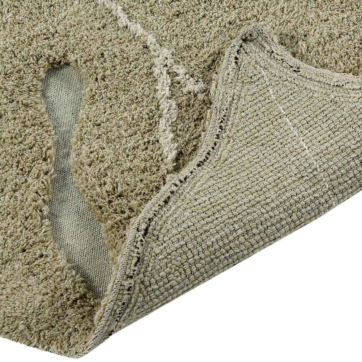 Alfombra 120x180cm MONSTERA Lorena Canals olive