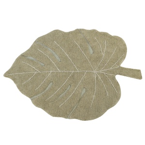 Alfombra 120x180cm MONSTERA Lorena Canals olive