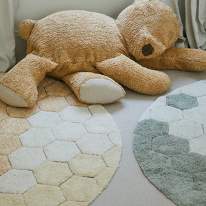 Alfombra 140cm HONEYCOMB Lorena Canals Golden