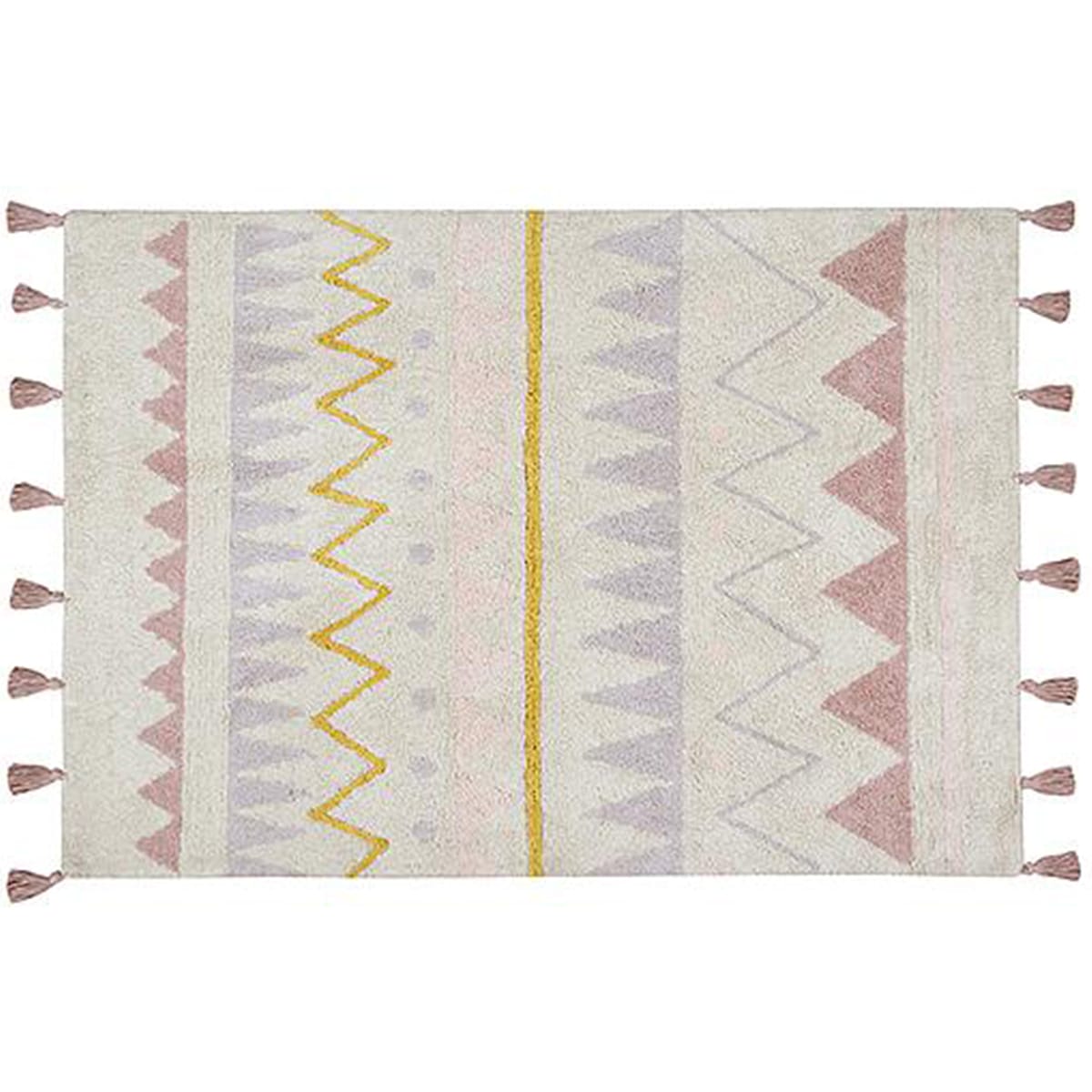 Alfombra 140x200cm AZTECA Lorena Canals natural-vintage nude