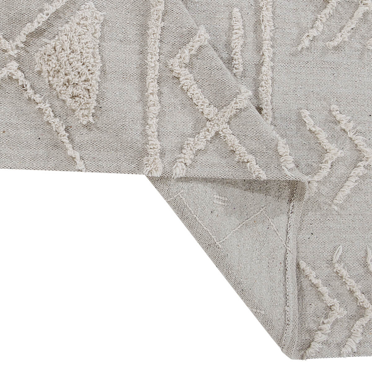 Alfombra 140x200cm TRIBU Lorena Canals natural