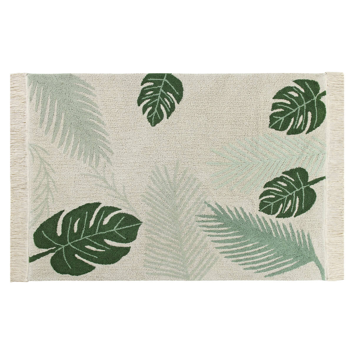 Alfombra 140x200cm TROPICAL Lorena Canals green