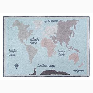 Alfombra 140x200cm VINTAGE MAP Lorena Canals