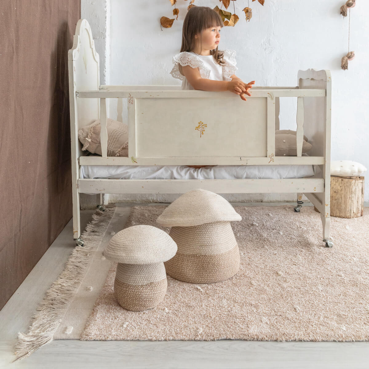 Alfombra 140x200cm WOODS SYMPHONY Lorena Canals linen