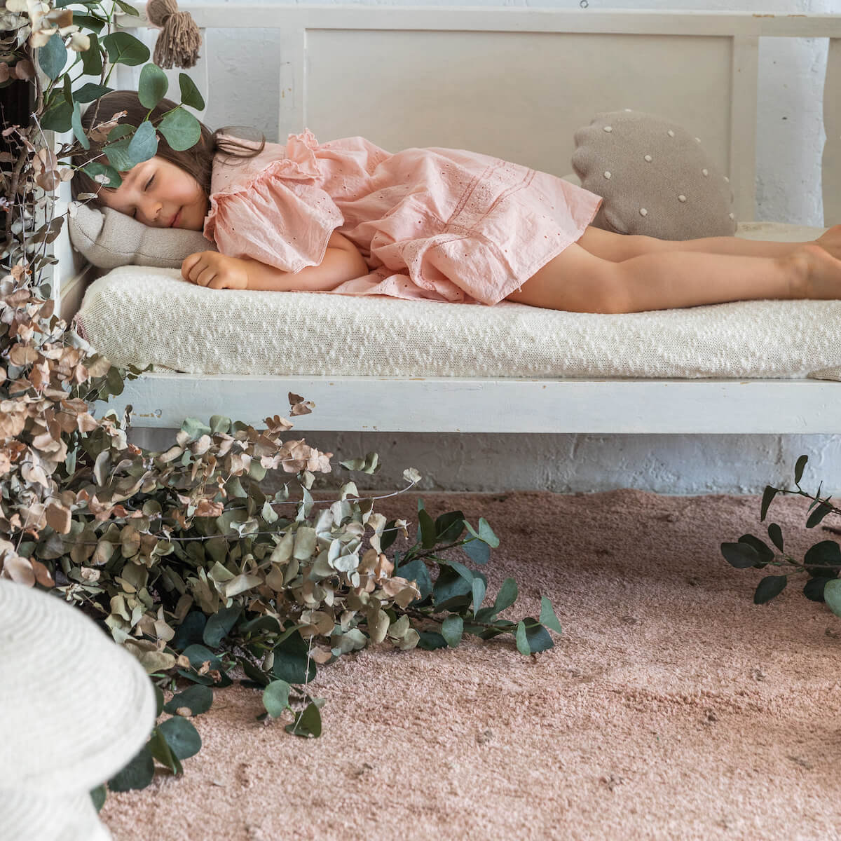 Alfombra 140x200cm WOODS SYMPHONY Lorena Canals vintage nude