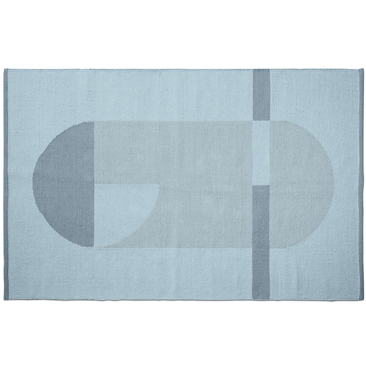 Alfombra 180x100cm ROOM COLLECTION Flexa light-dark dusty blue