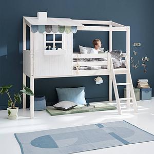 Alfombra 180x100cm ROOM COLLECTION Flexa light-dark dusty blue