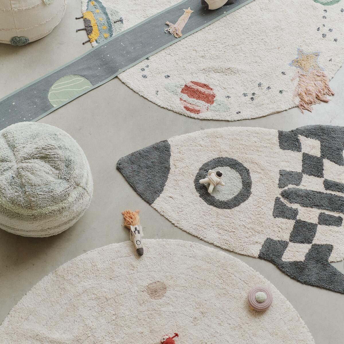 Alfombra 85x135cm ROCKET Lorena Canals