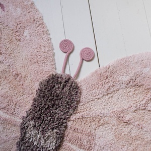 Alfombra 90x120cm ANIMAL Lorena Canals Baby Butterfly