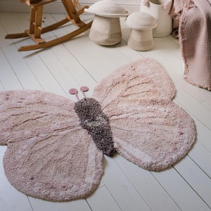 Alfombra 90x120cm ANIMAL Lorena Canals Baby Butterfly