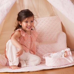 Alfombra infantil tipi STARS rosa
