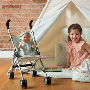 Alfombra infantil tipi STARS verde