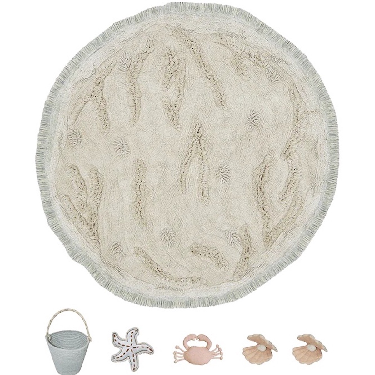 Alfombra juegos 120cm SEA WONDERS Lorena Canals Island