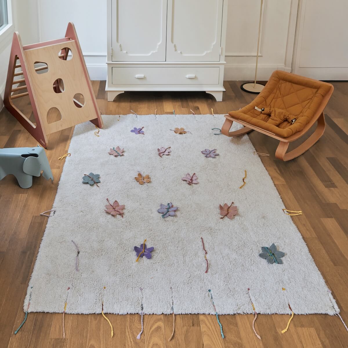 Alfombra juegos 120x160cm WILDFLOWERS Lorena Canals