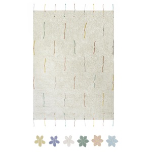 Alfombra juegos 120x160cm WILDFLOWERS Lorena Canals