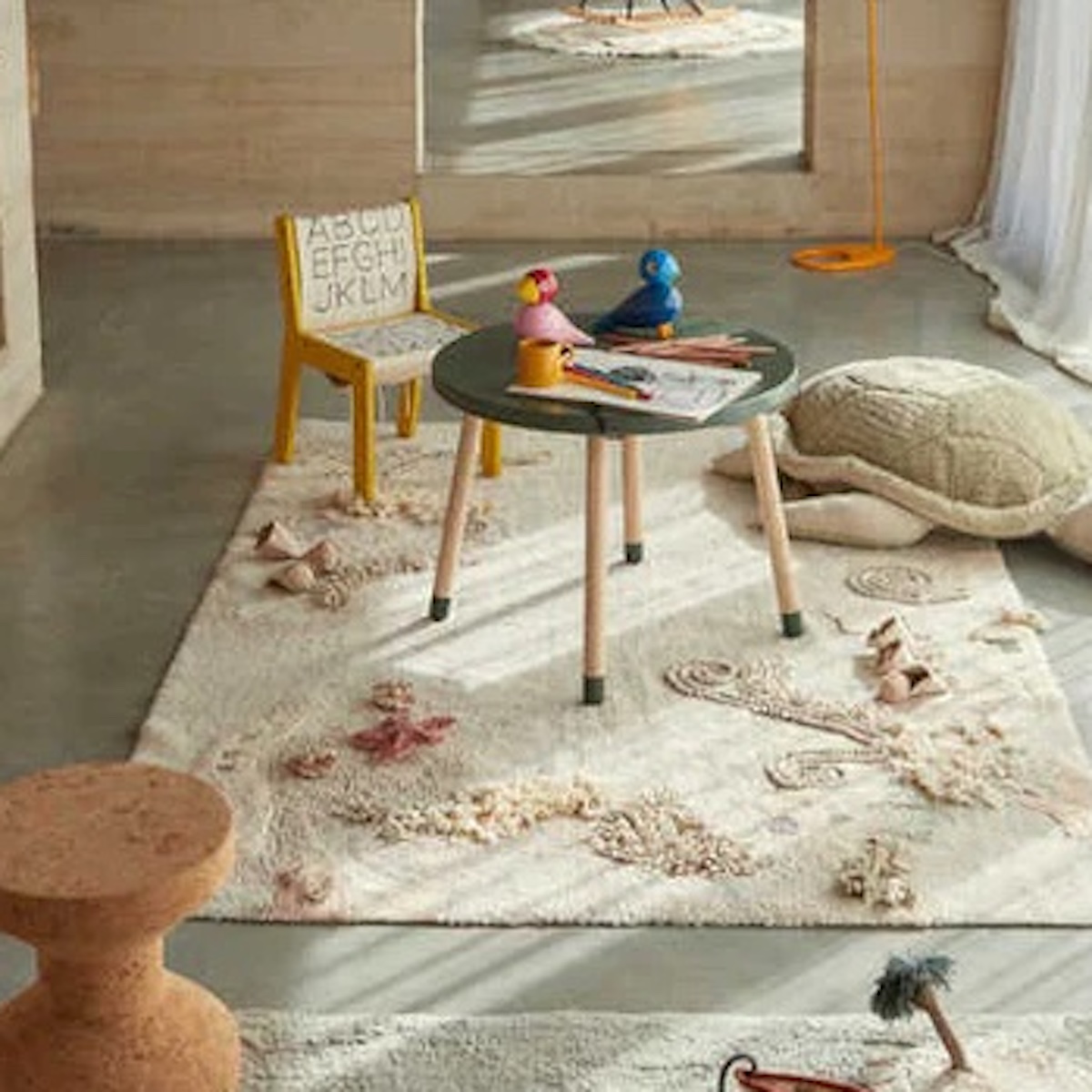 Alfombra juegos 140x200cm SEA WONDERS Lorena Canals Seabed