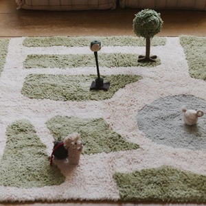 Alfombra juegos 90x130cm HYDE PARK Wouf Wouf Lorena Canals