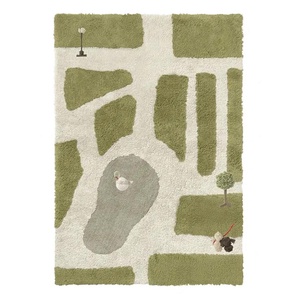Alfombra juegos 90x130cm HYDE PARK Wouf Wouf Lorena Canals