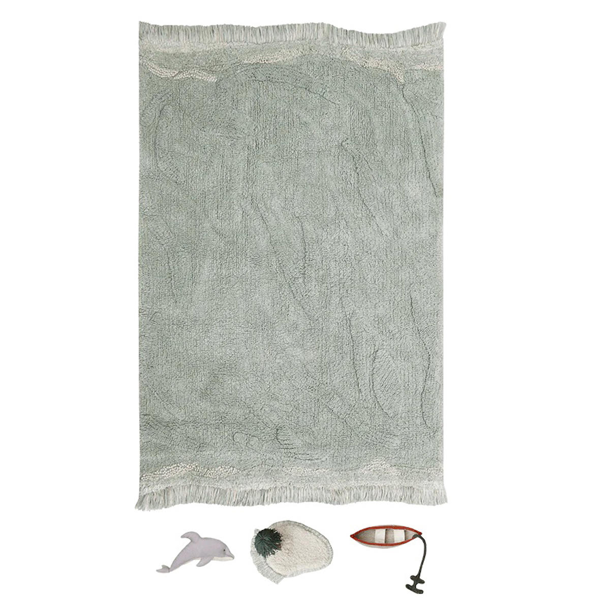 Alfombra juegos 90x130cm SEA WONDERS Lorena Canals Waves