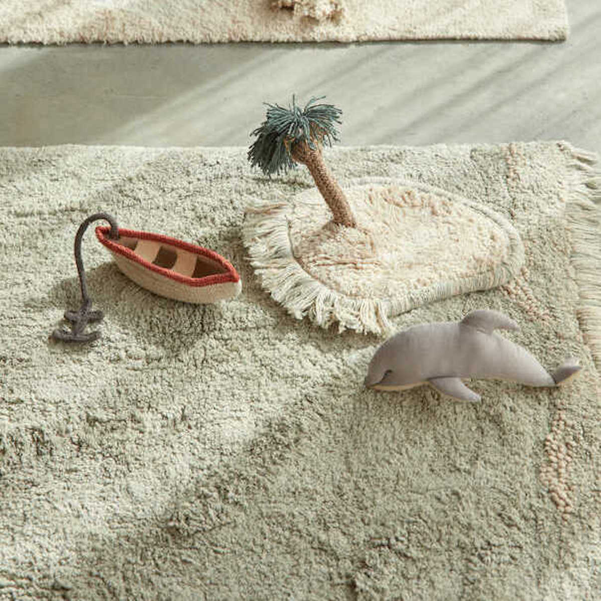 Alfombra juegos 90x130cm SEA WONDERS Lorena Canals Waves