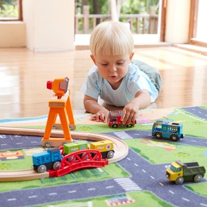Alfombra juegos FERROCARRIL Hape