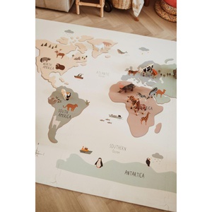 Alfombra juegos puzzle EVA Play&go Worldmap Colour