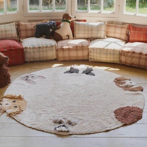 Alfombra lavable 140cm DOGS Wouf Wouf Lorena Canals