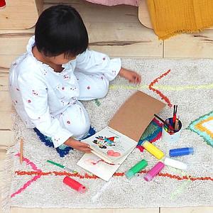 Alfombra lavable 70x100cm Mini KAAROL Lorena Canals