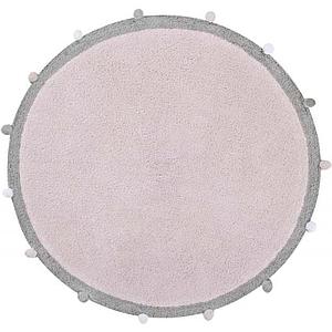 Alfombra redonda 120cm BUBBLY Lorena Canalsl soft pink