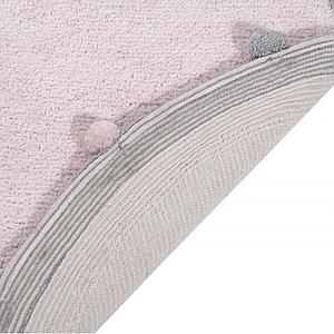 Alfombra redonda 120cm BUBBLY Lorena Canalsl soft pink