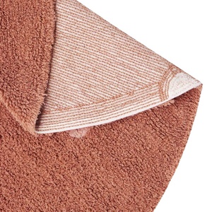 Alfombra redonda 140cm DOT Lorena Canals chestnut
