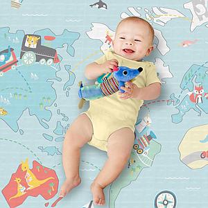 Alfombra reversible LITTLE TRAVELERS Skip Hop